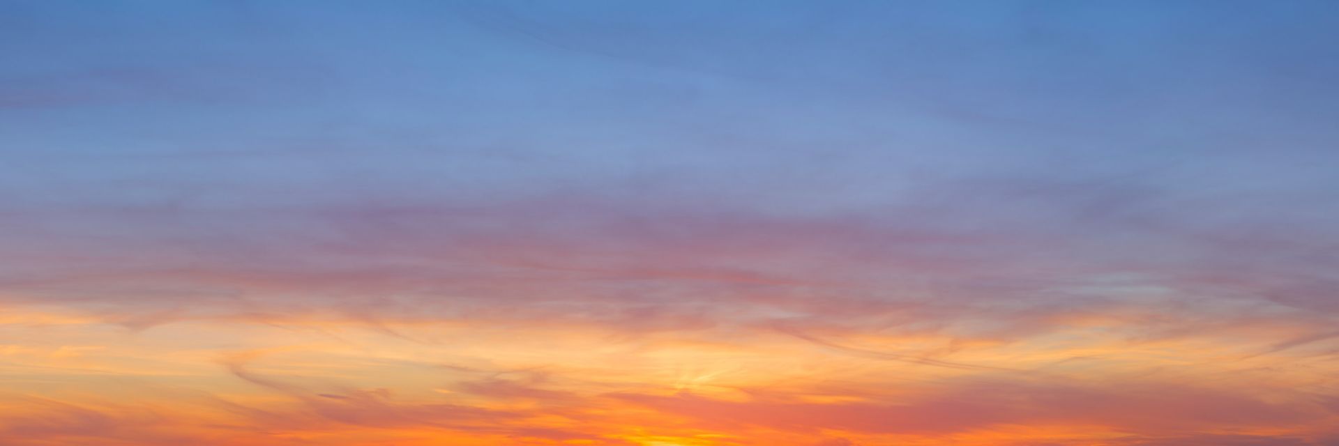 Un ciel coloré