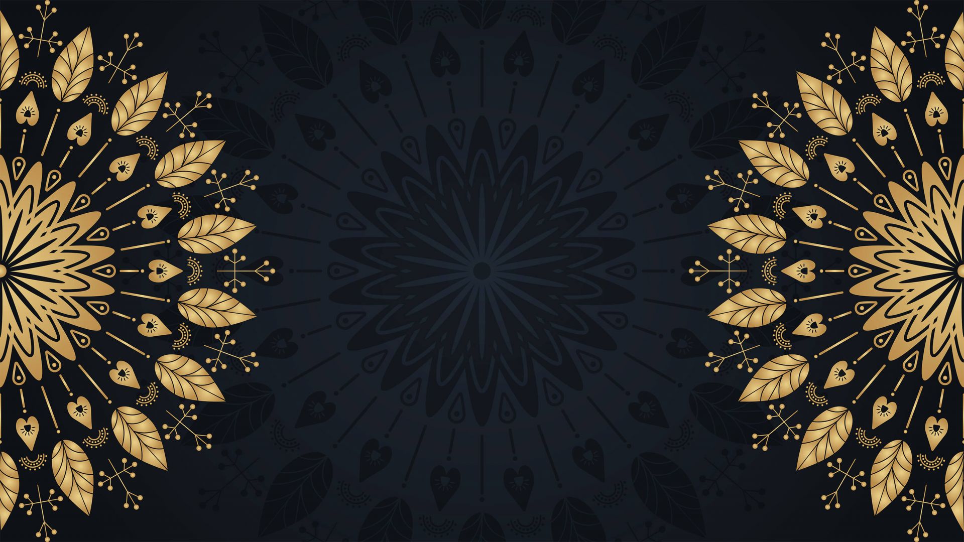 Feuilles dans les mandalas Feuilles dans les mandalas