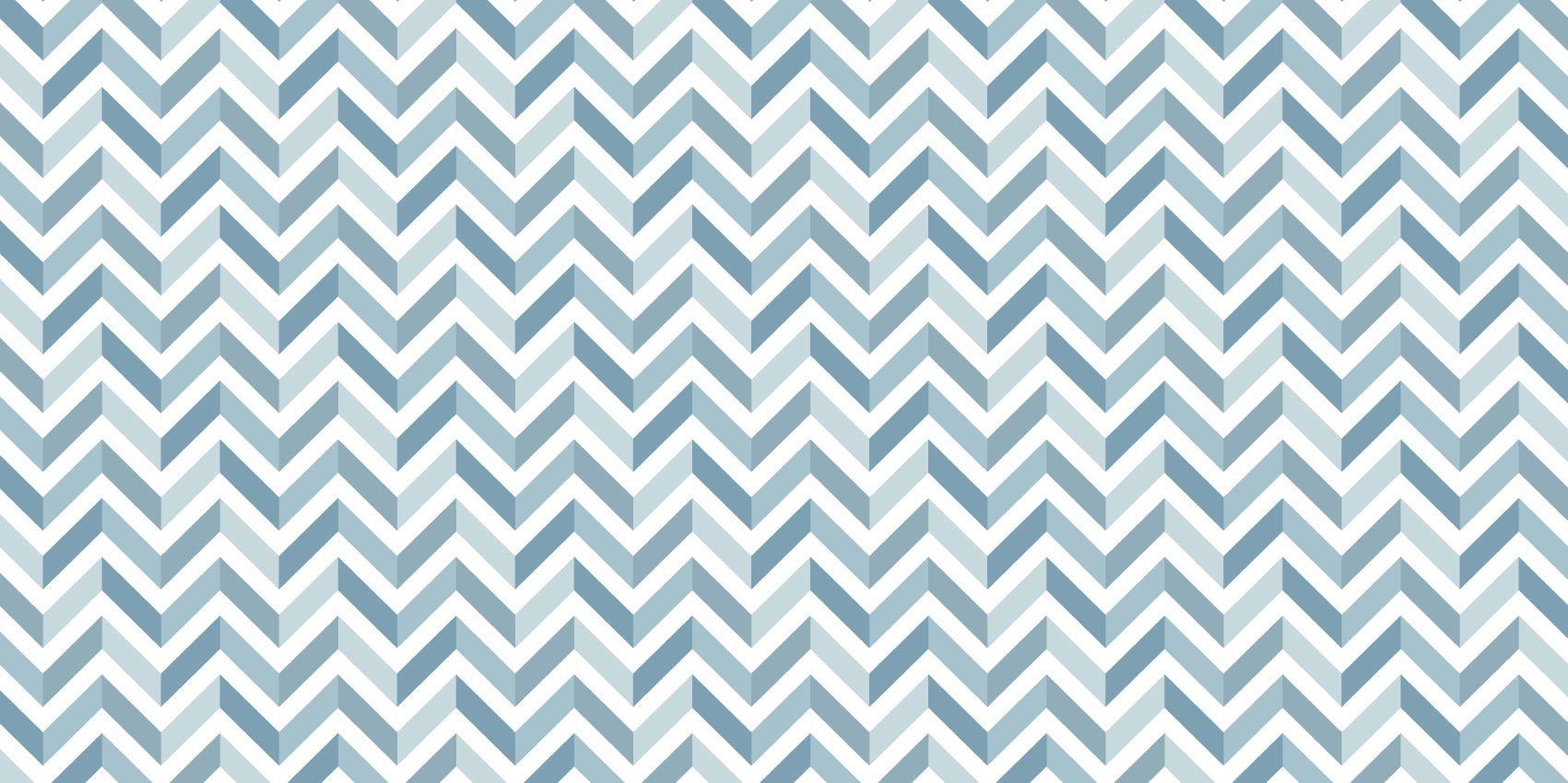 Chevron bleu