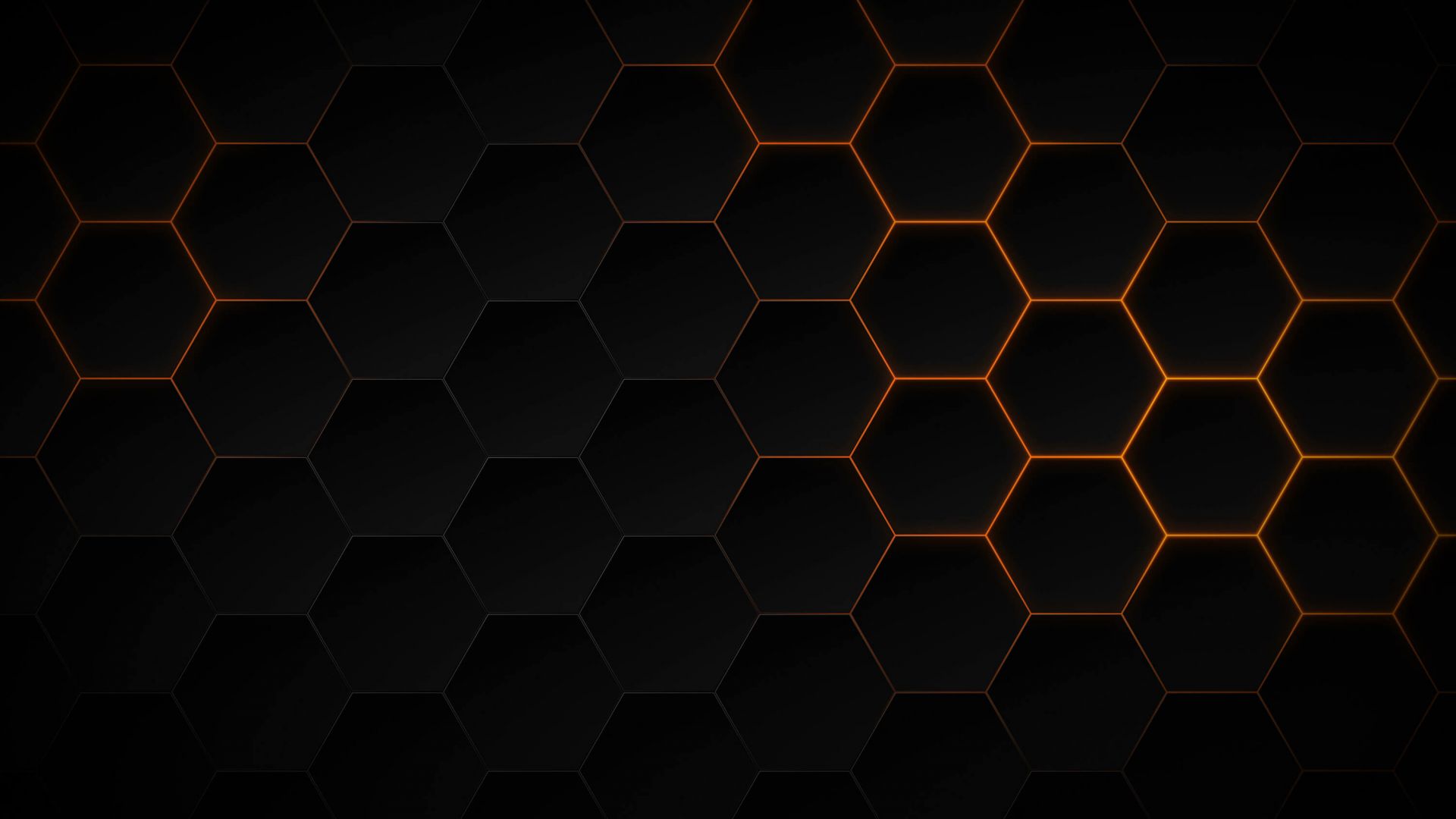 Hexagones abstraits