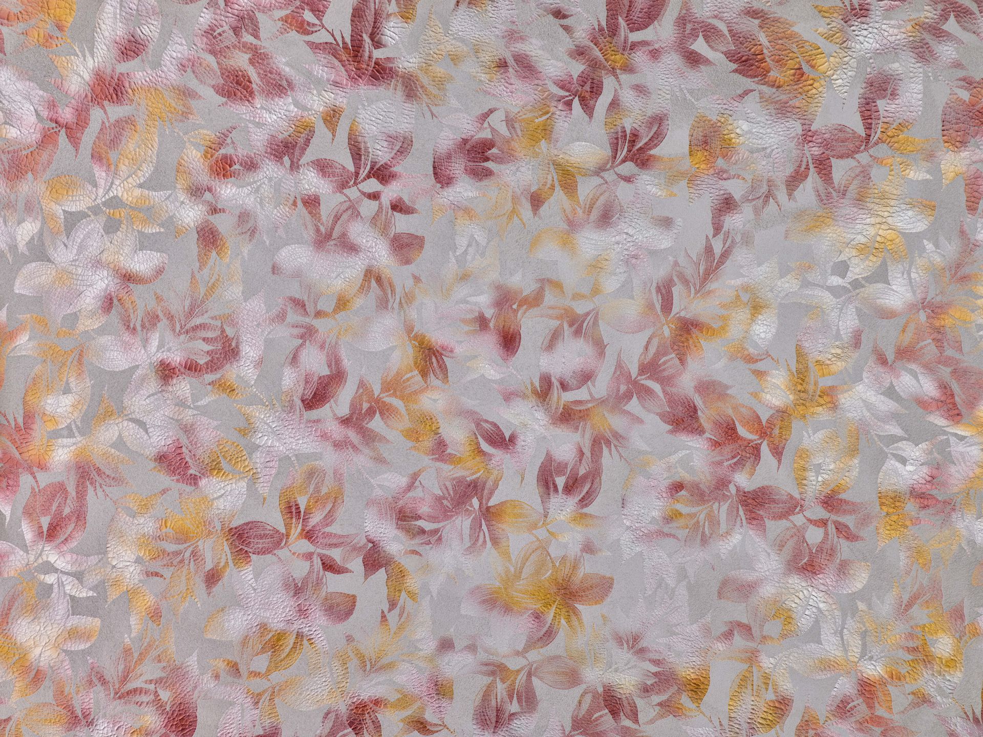 Fleurs sur fond gris Fleurs sur fond gris