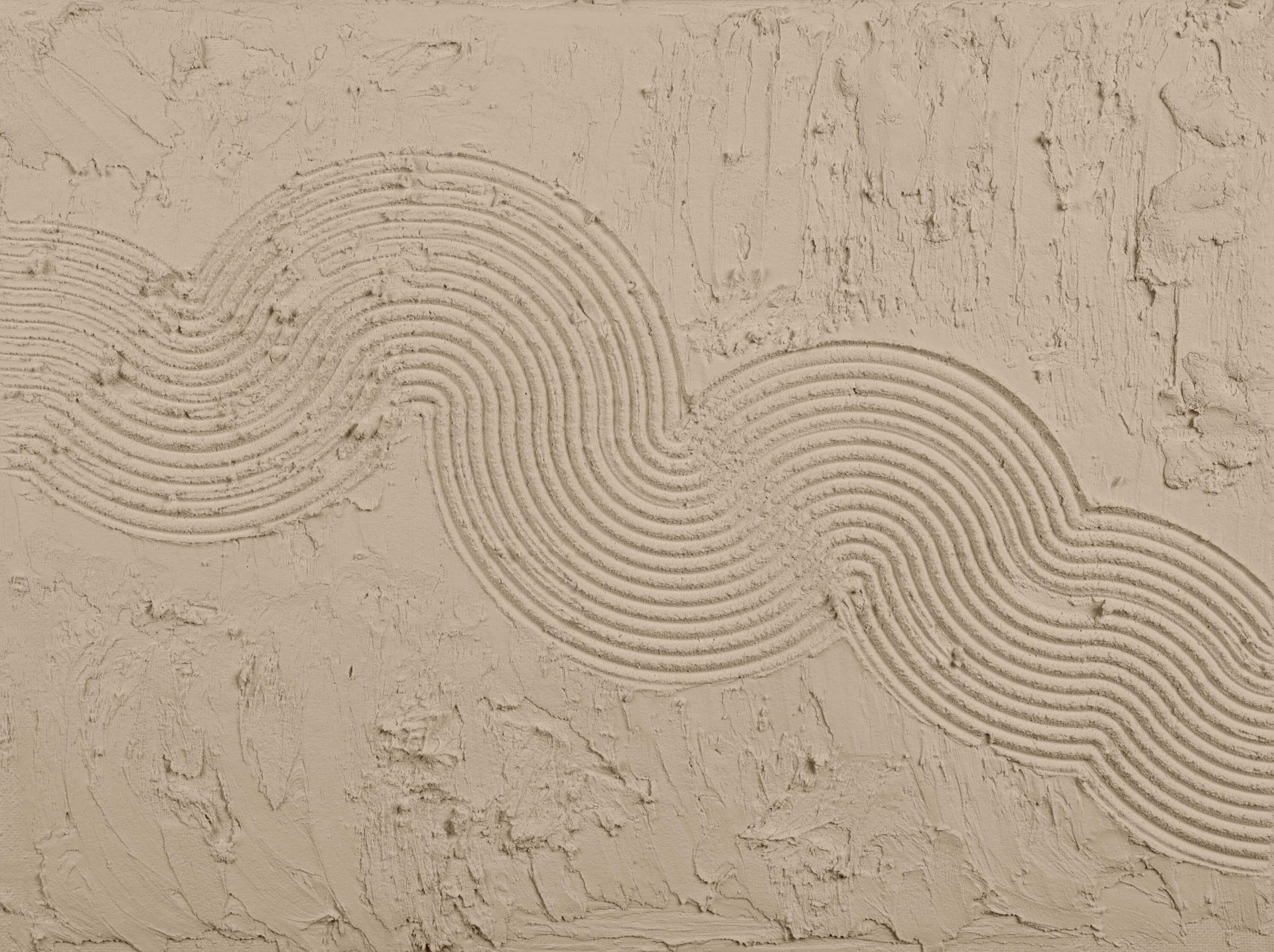 Texture Zen Garden en taupe main product photo