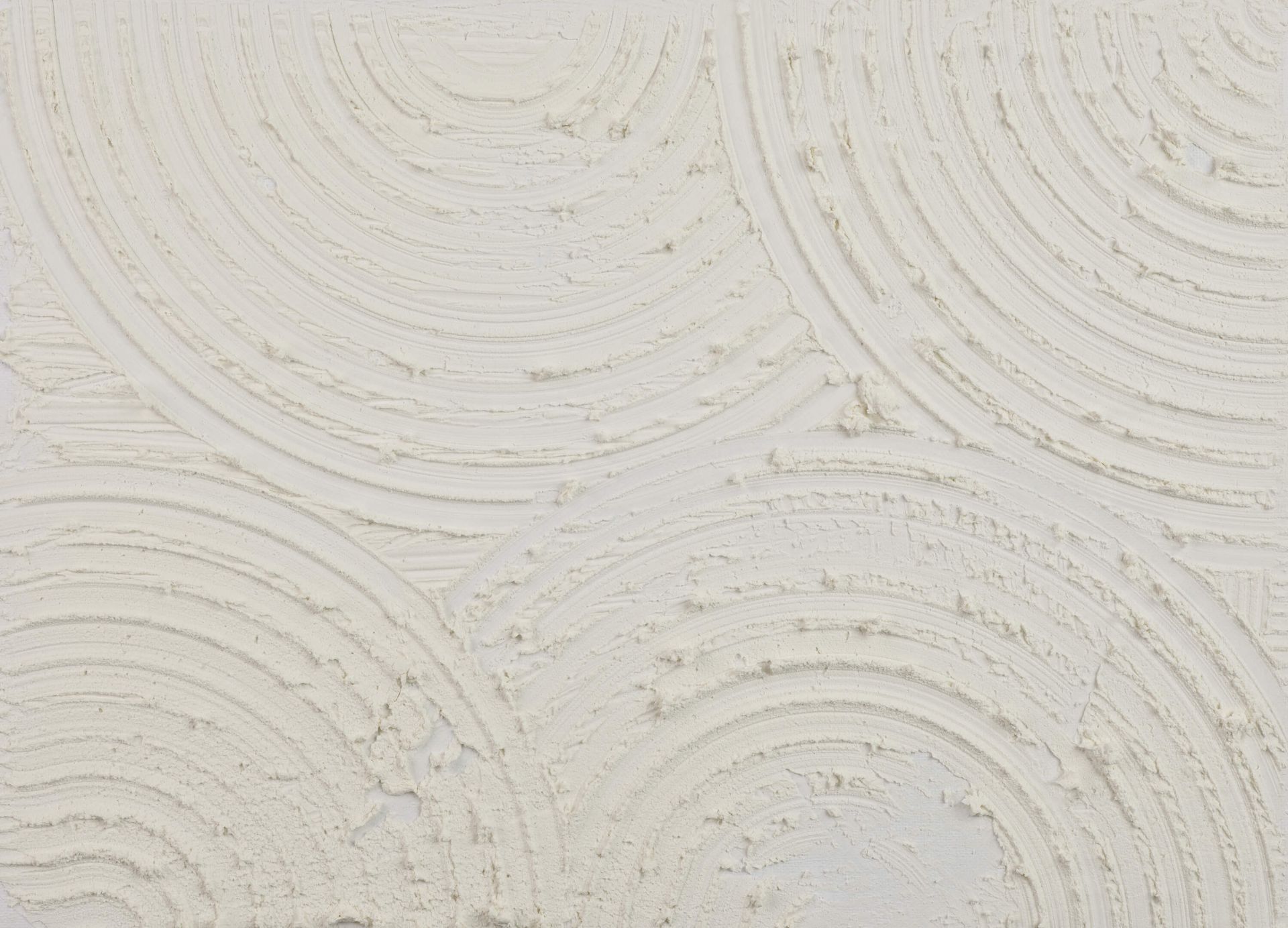 Cercles Zen avec structure en blanc cassé