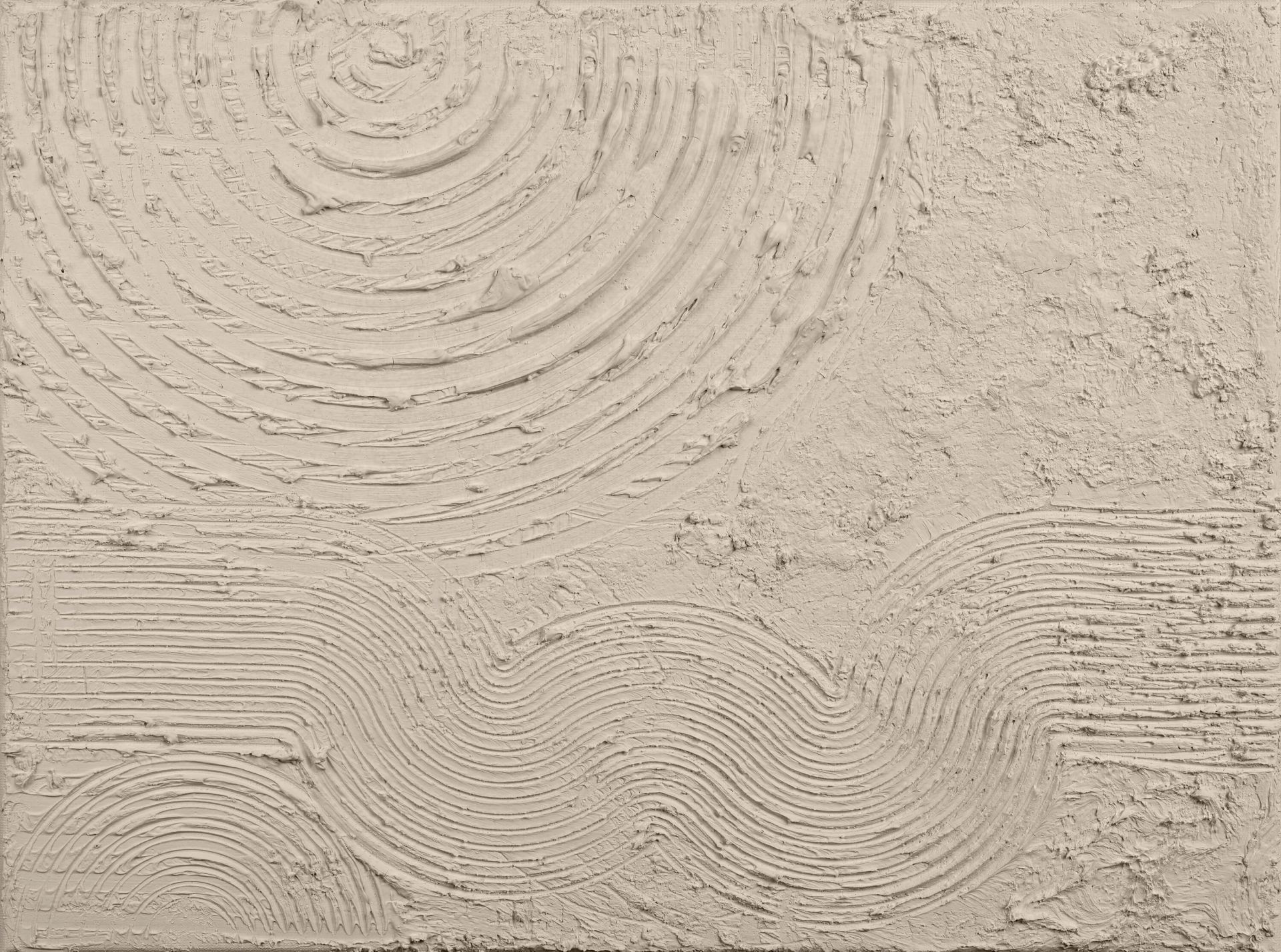 Formes et lignes organiques en lin