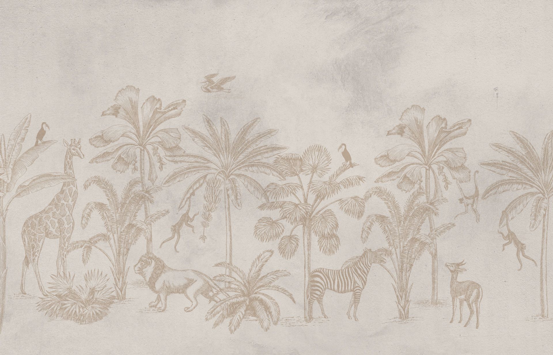Animal jungle taupe Animal jungle taupe