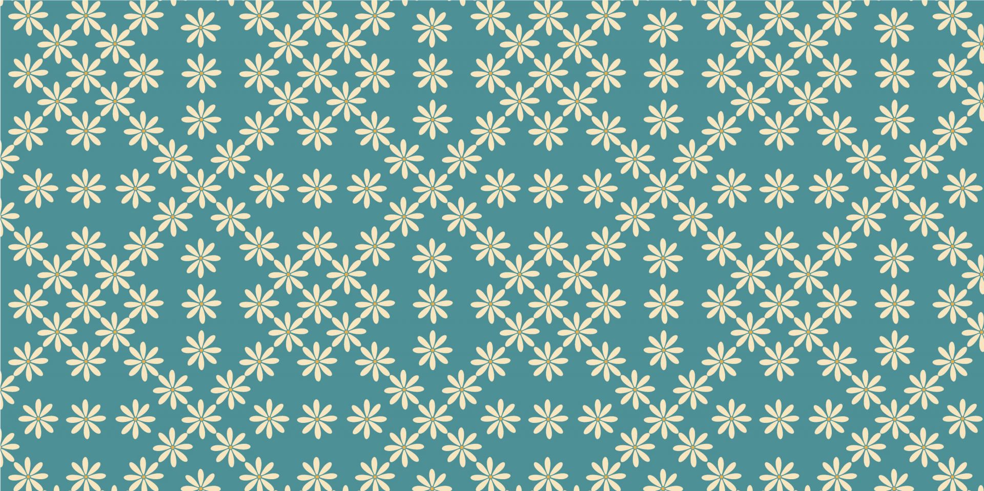 Fleurs rétro