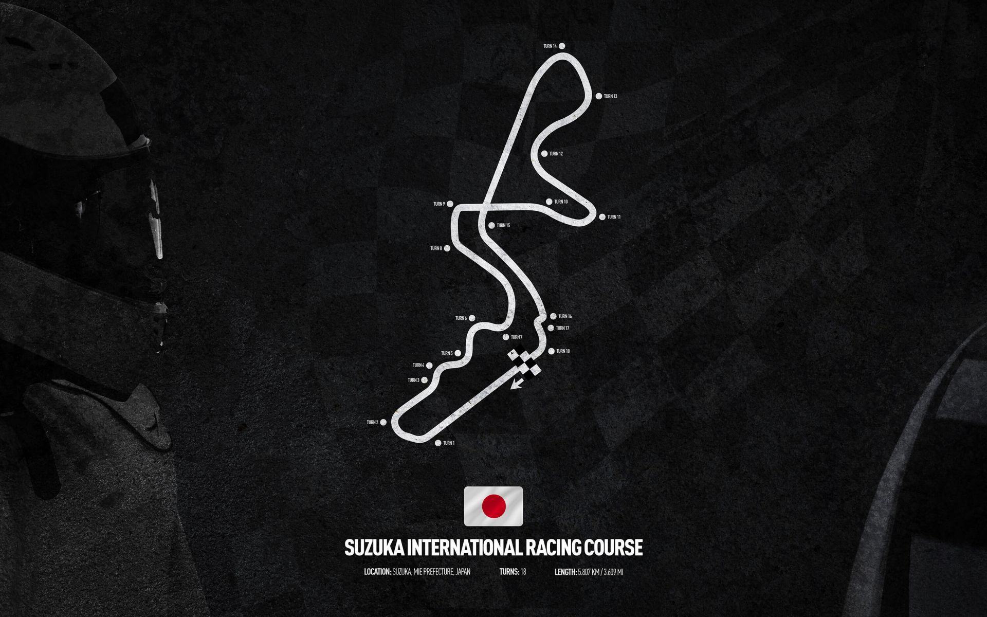 Circuit de Formule 1 - Circuit de Suzuka - Japon main product photo