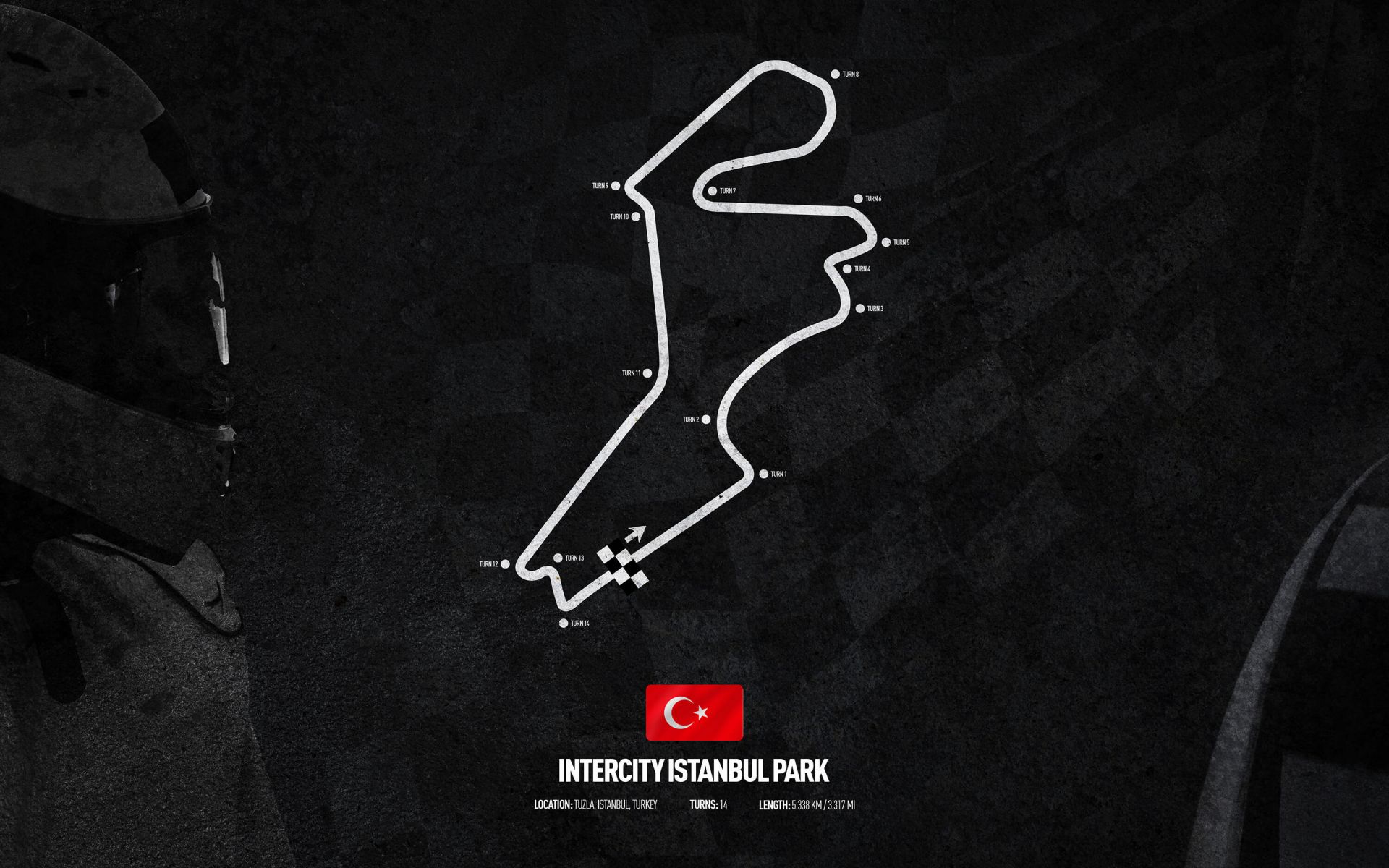 Circuit de Formule 1 - Intercity Istanbul Park - Turquie main product photo