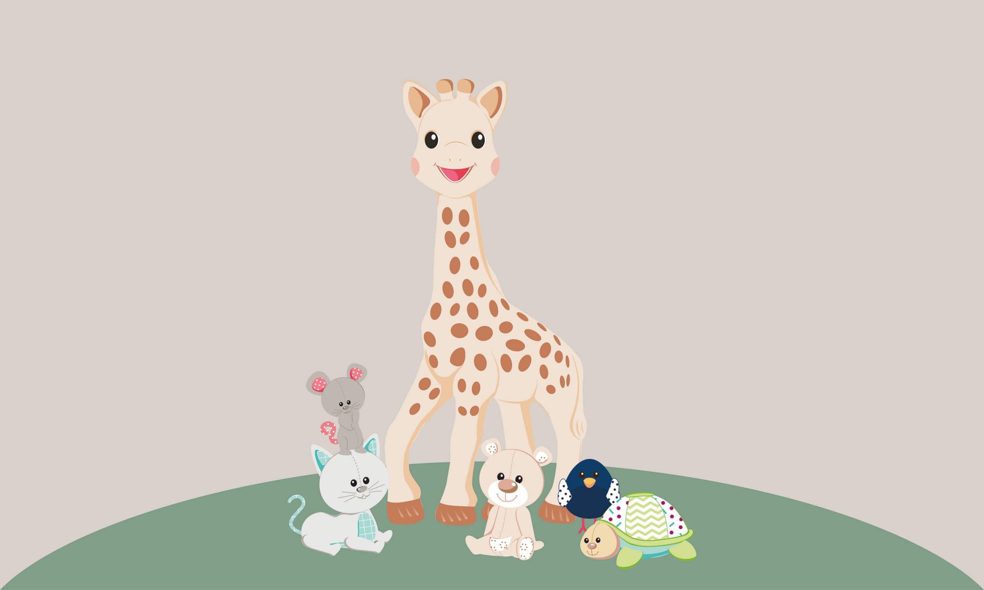 Sophie la girafe® et ses amis main product photo