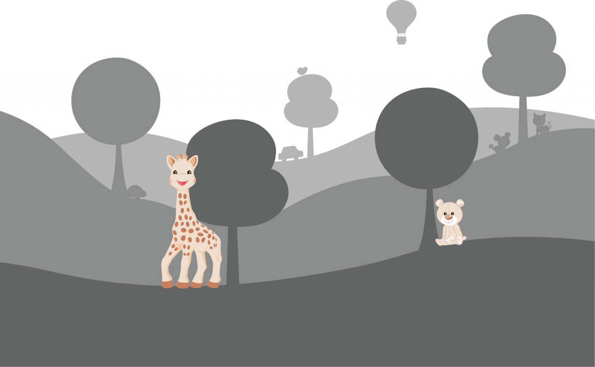 Sophie la girafe® dans les collines main product photo