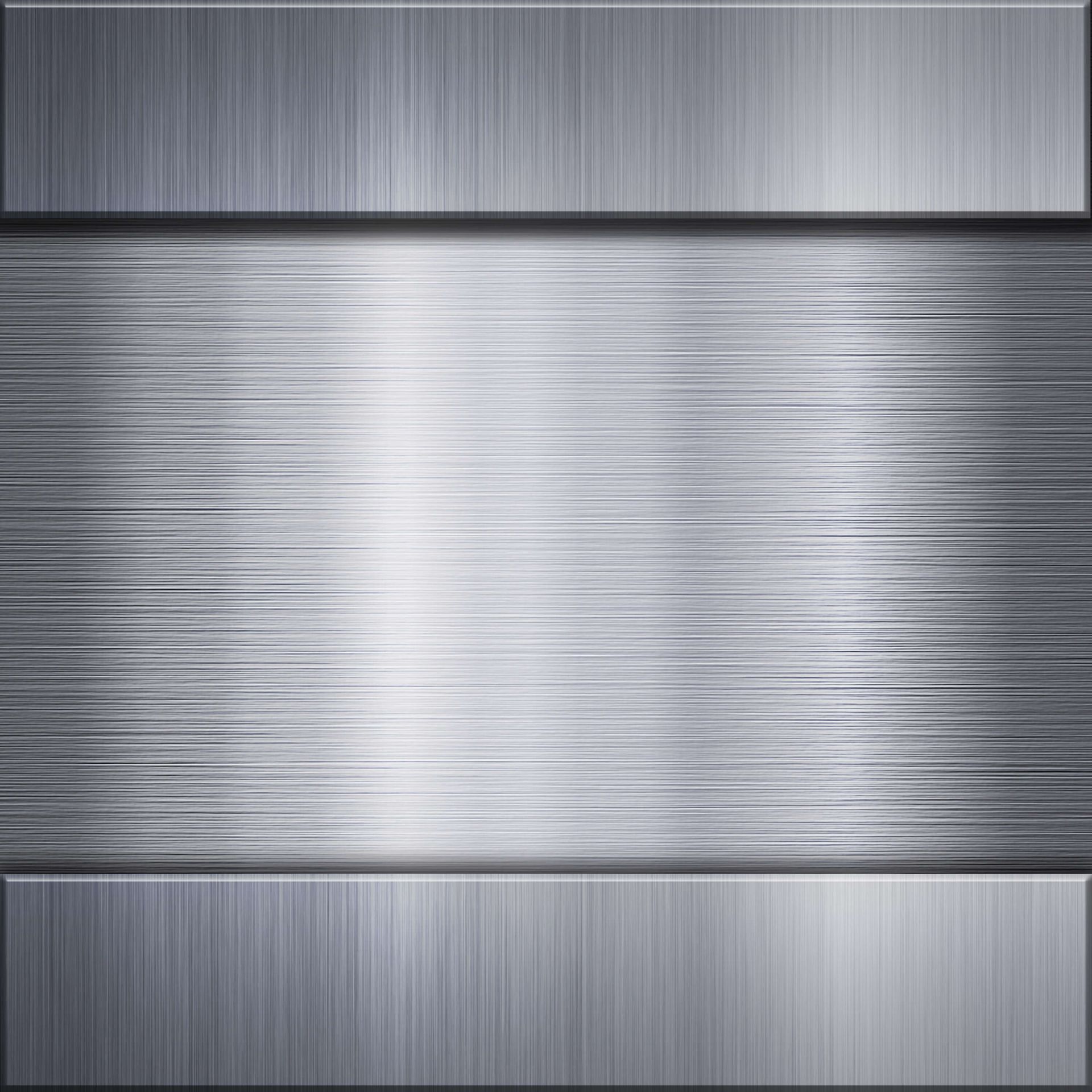 Plaque métallique en aluminium brossé main product photo