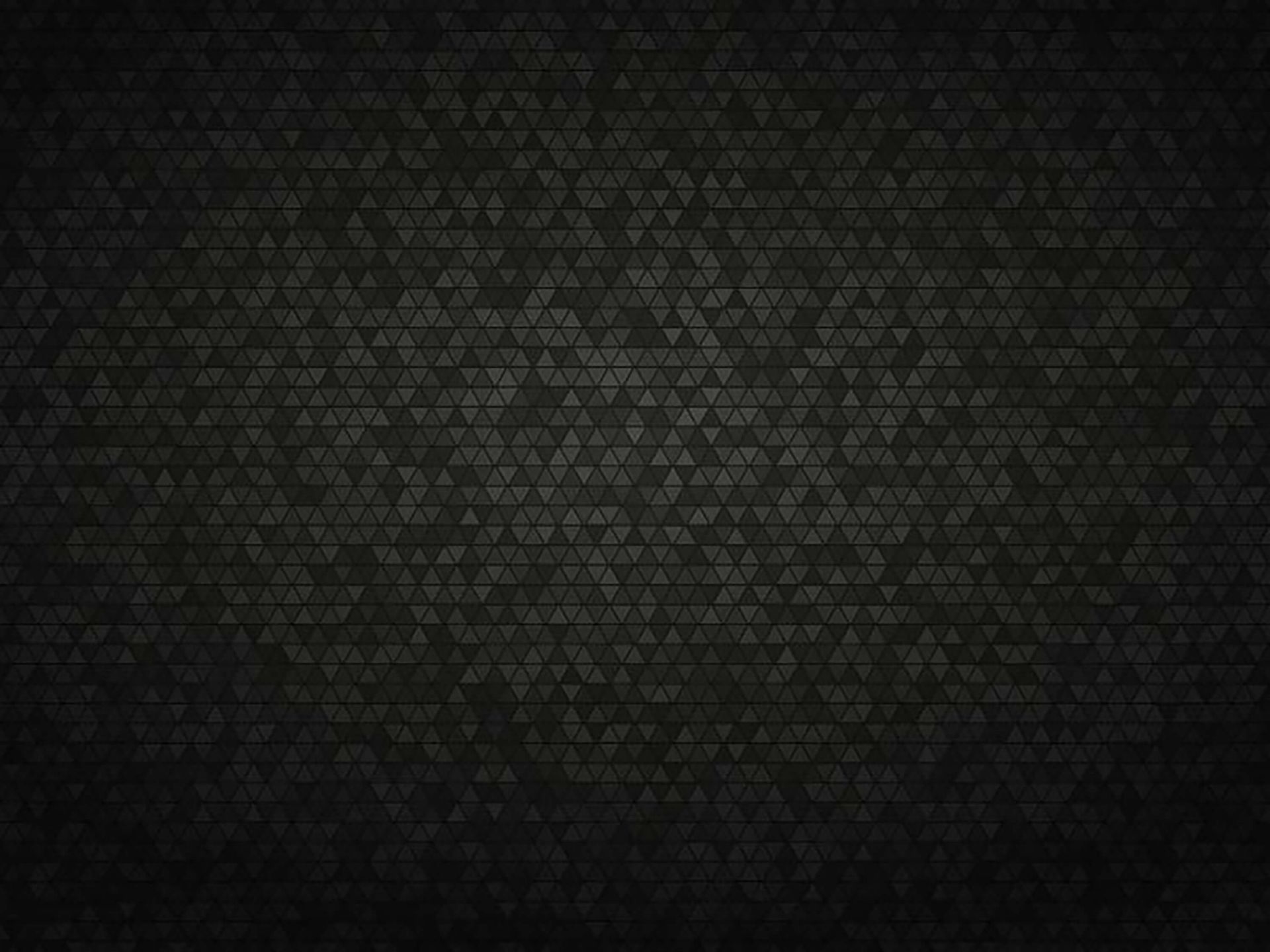 Tuiles triangulaires noires