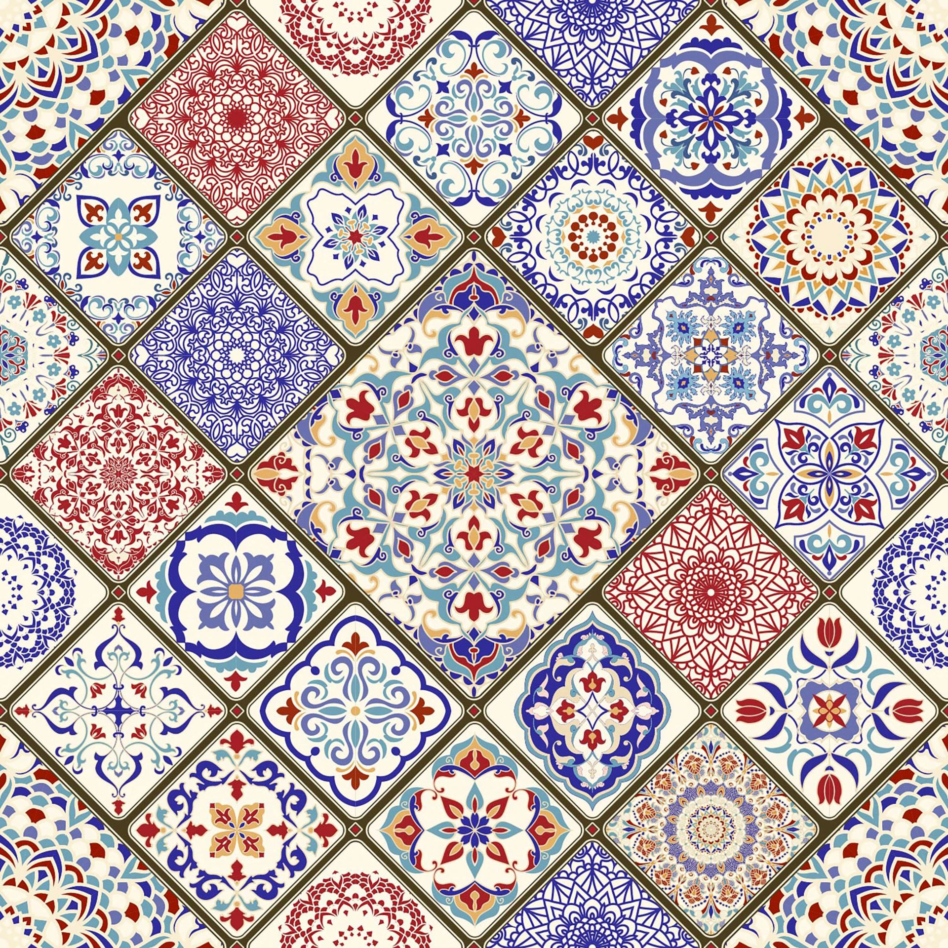 Patchwork coloré main product photo