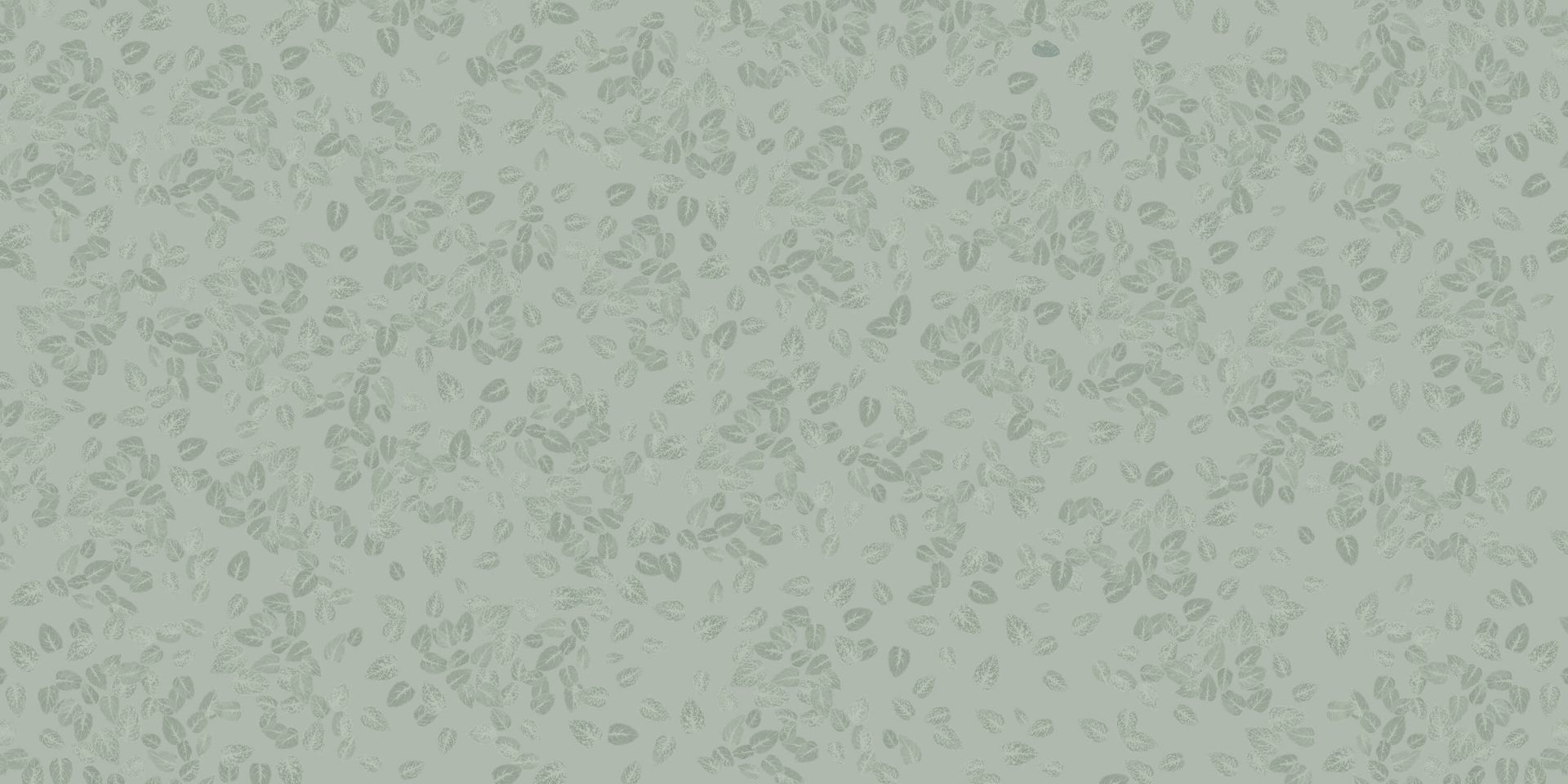 Petites feuilles sur gris vert Petites feuilles sur gris vert