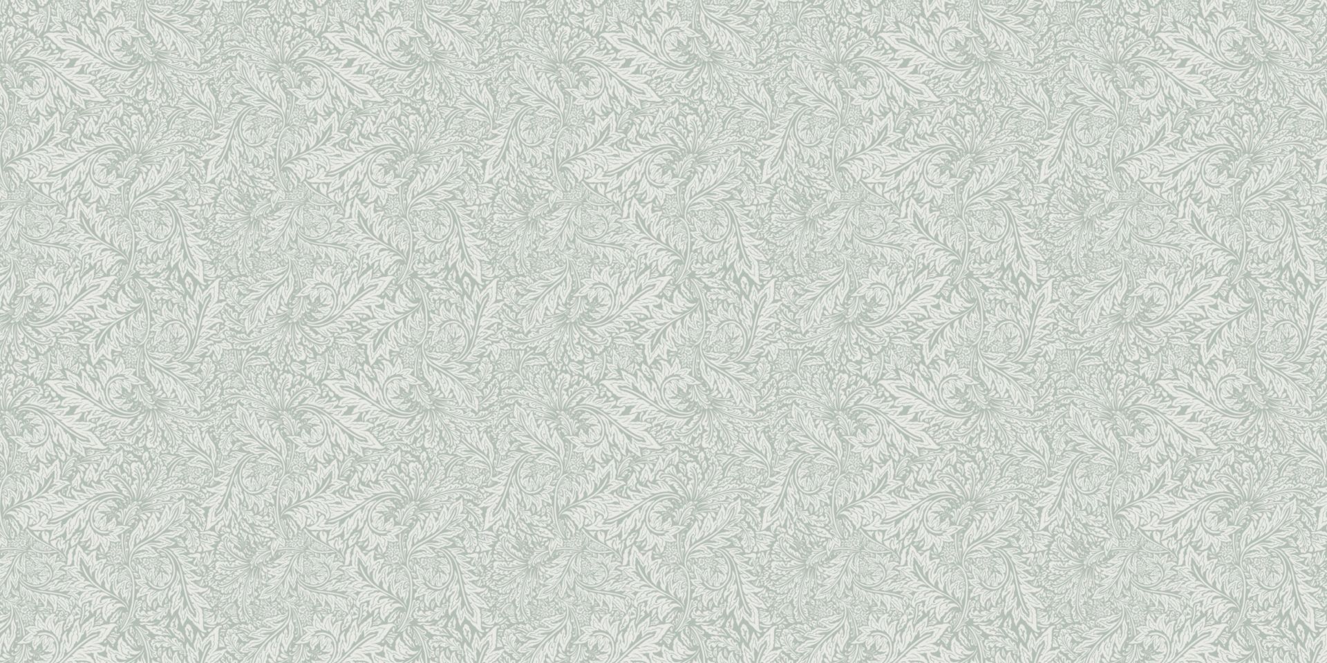 Morris Florals & Leaves - vert sauge
