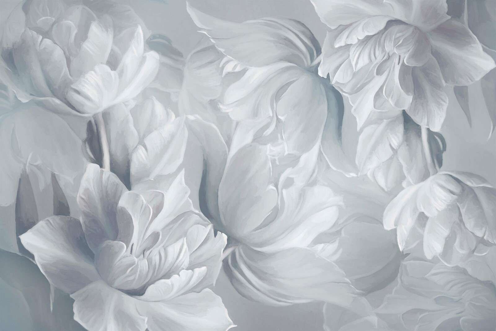 Grandes tulipes blanches