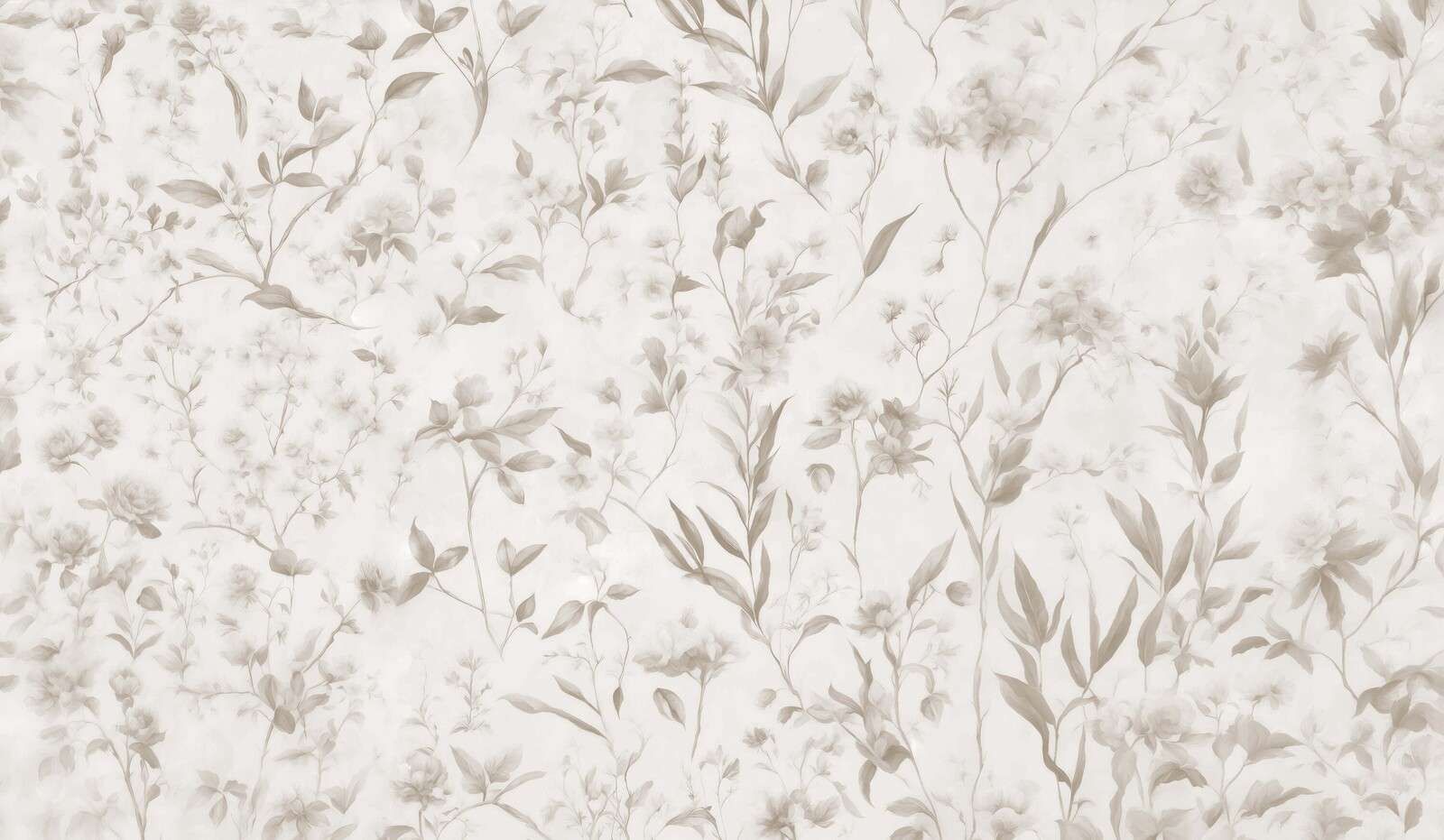 Herbier délicat - brun doux Herbier délicat - brun doux