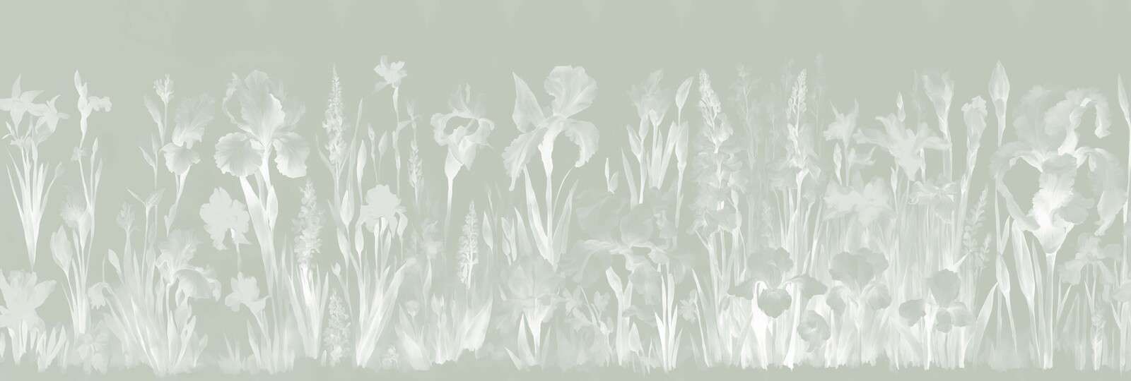 Joyeux printemps bleu poussiéreux