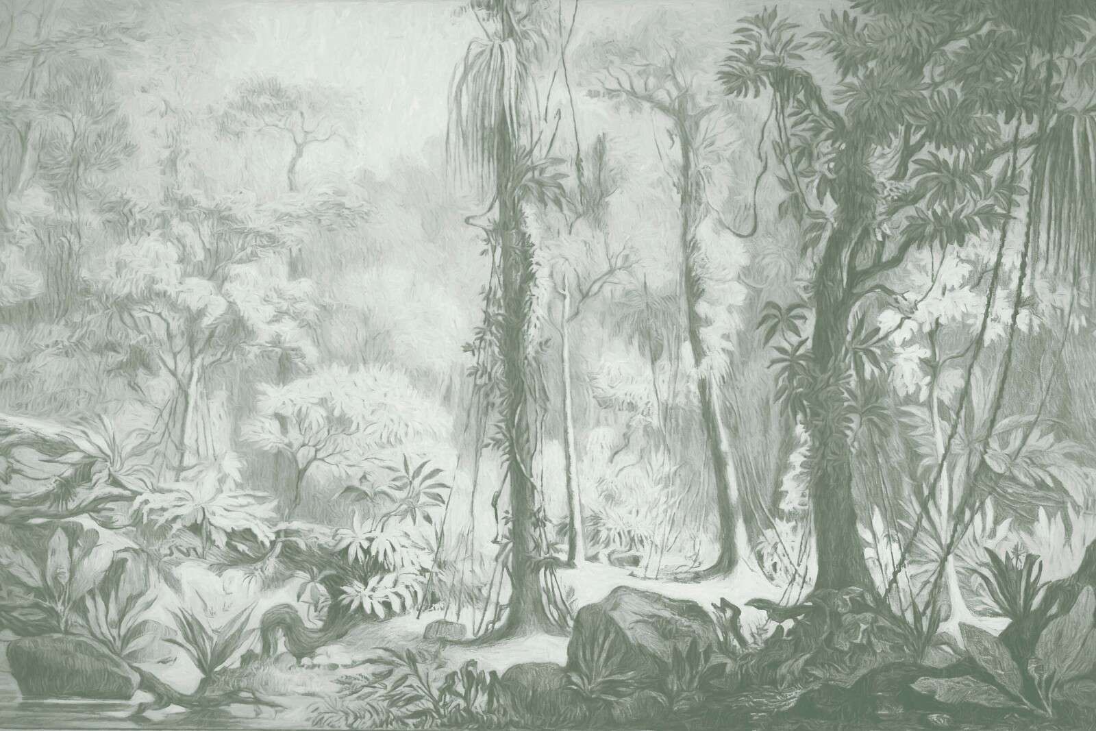 Forêt tropicale - verte