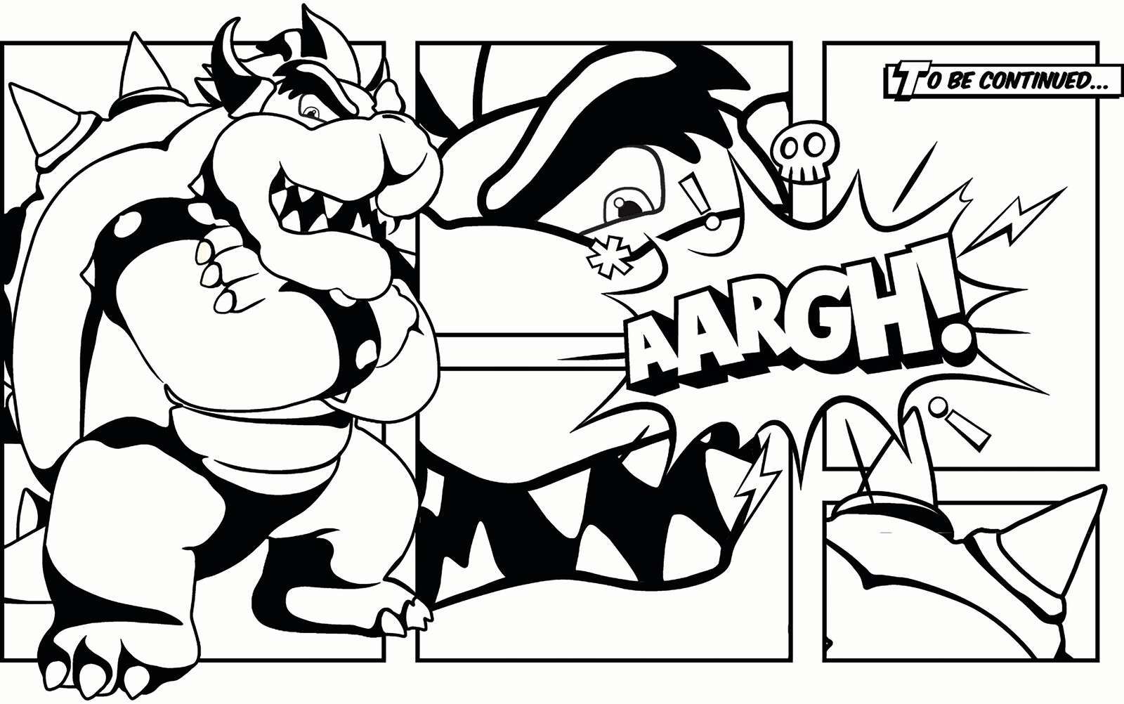 Monsterkracht dans les scènes de bande dessinée