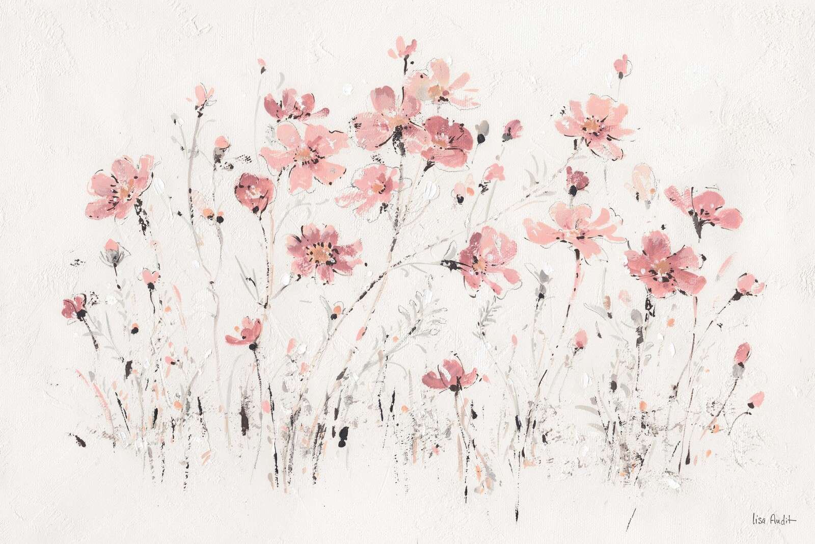 Fleurs sauvages I Rose