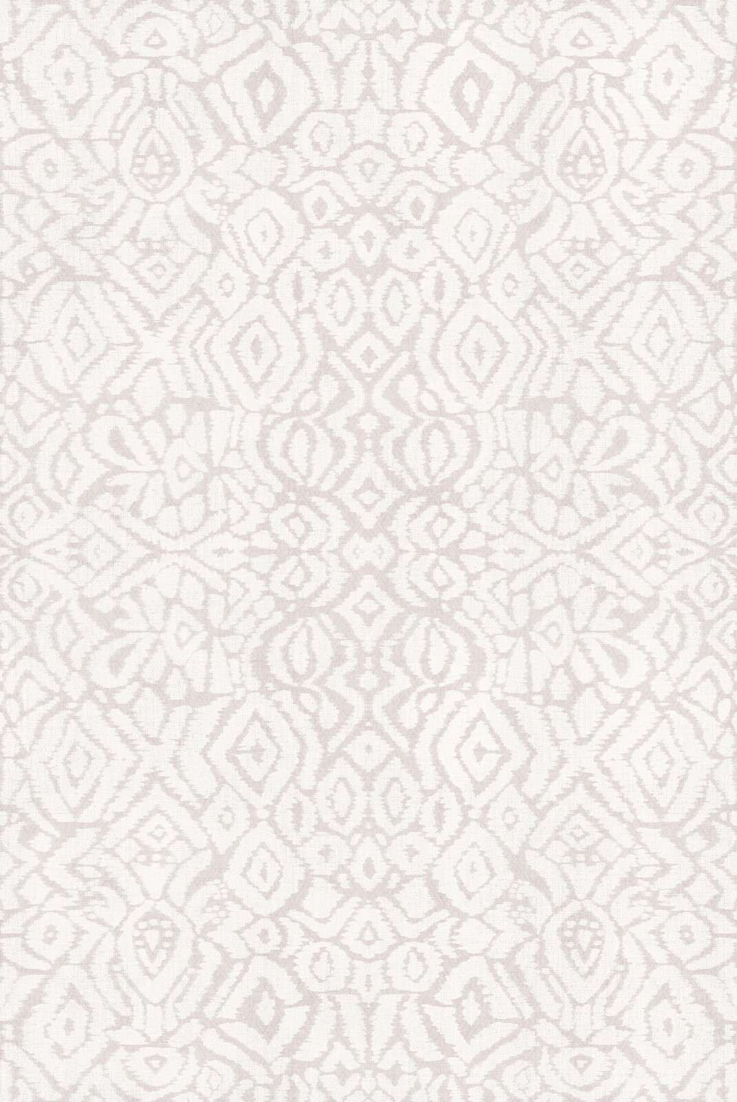 Motif ikat subtil en beige sable