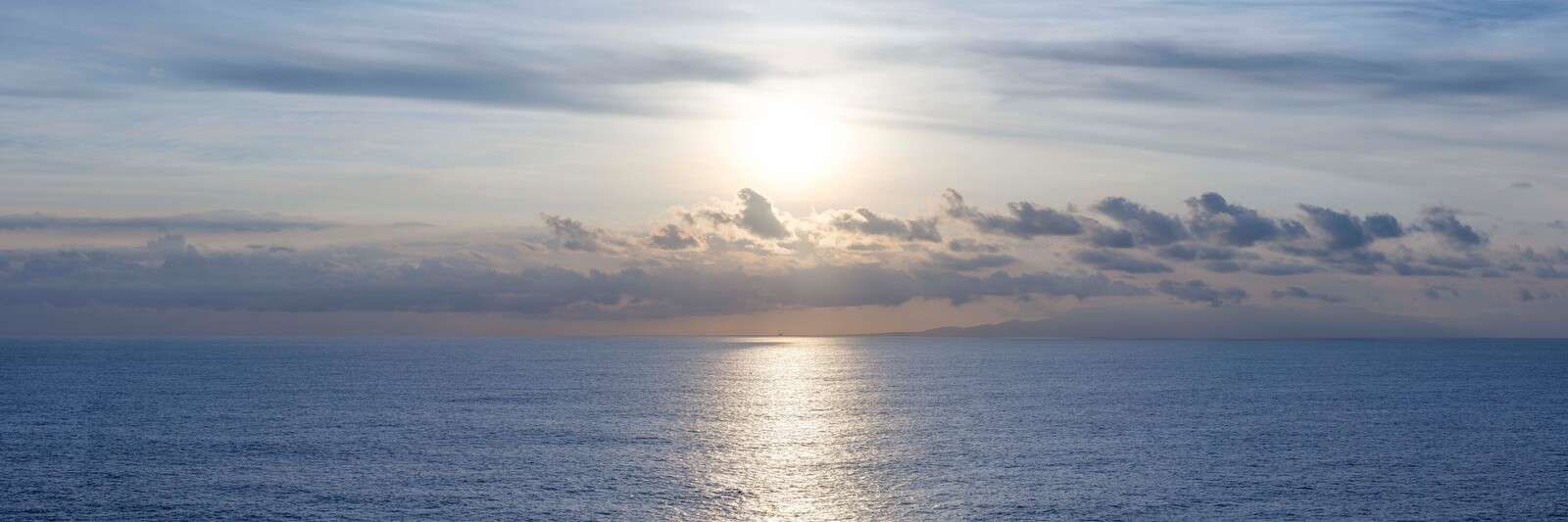 Beau ciel de coucher de soleil