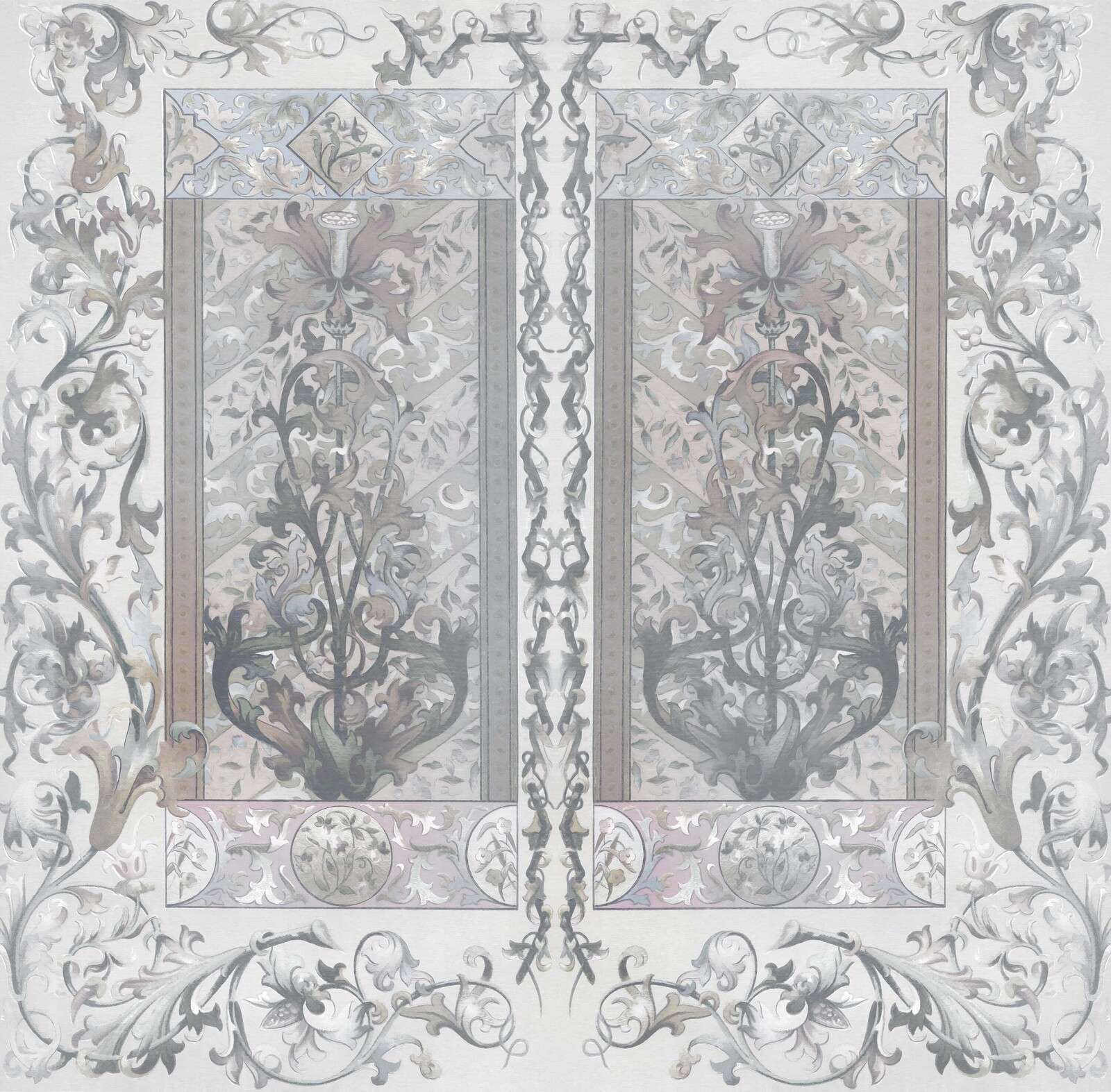 ornements art nouveau légers