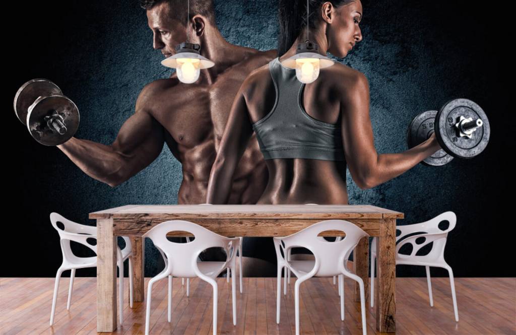 Fitness - Couple athlétique - Chambre d'hobby 7