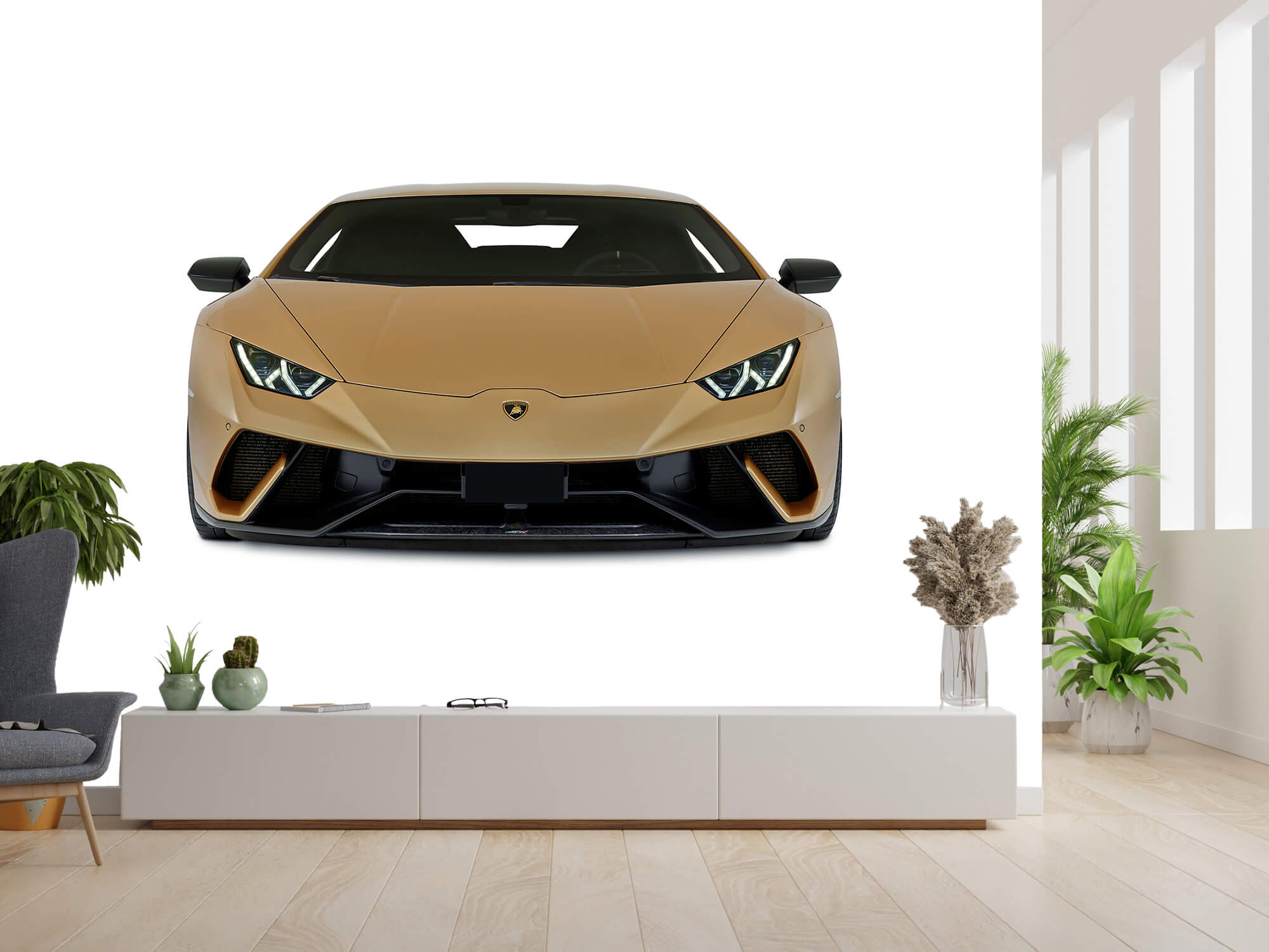 Wallpaper Lamborghini Huracán - Avant, blanc 13